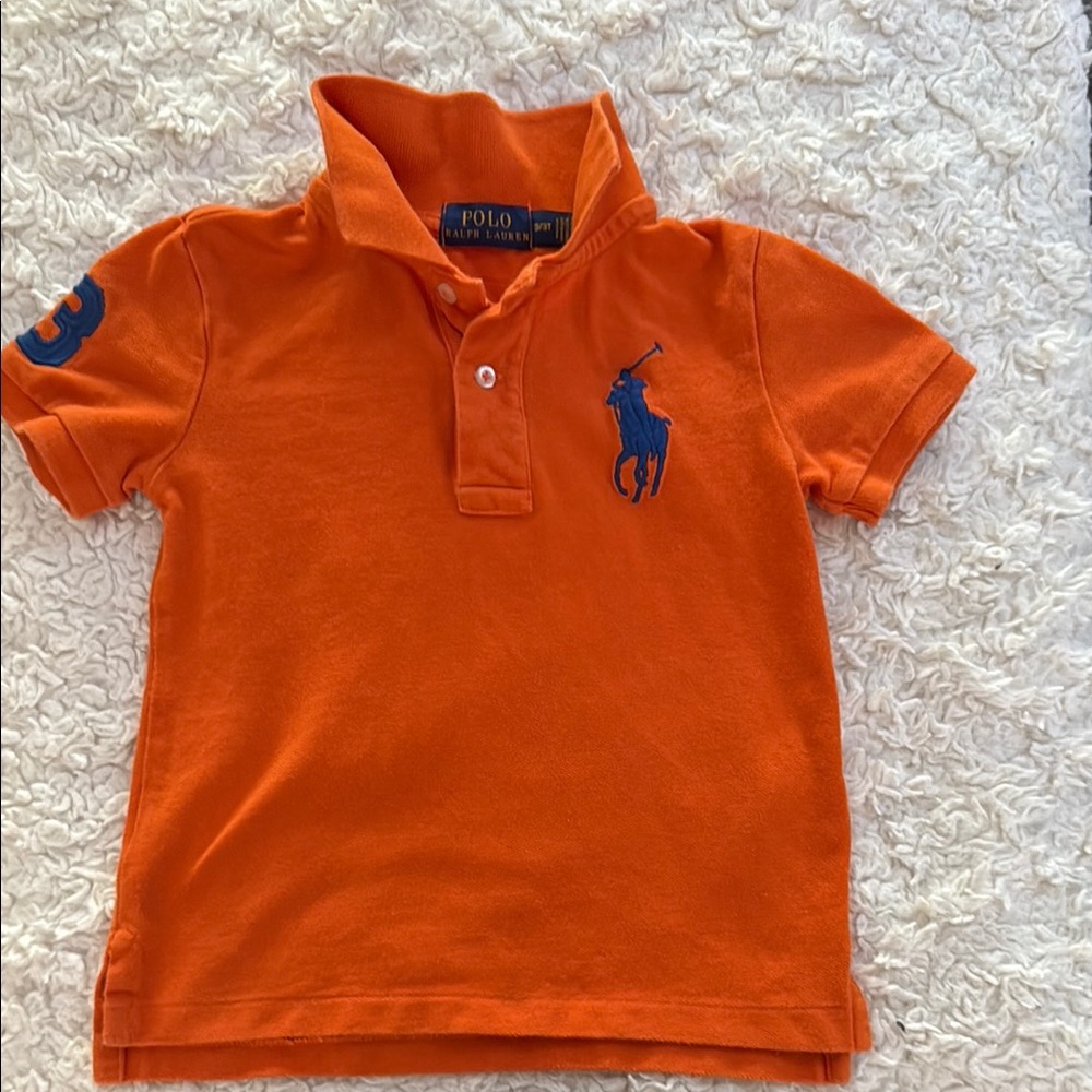 Polo by Ralph Lauren Kids Orange Polo Shirt 3T